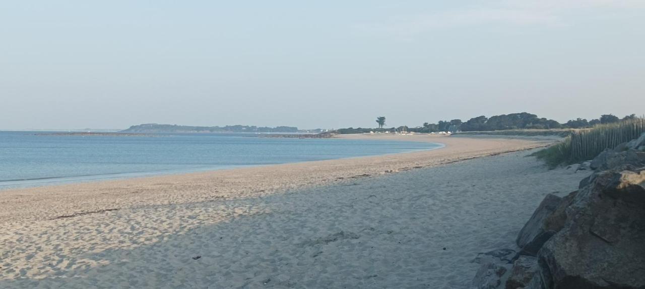 Appartement Vue Mer Exceptionnelle A 100M Tres Belle Plage Saint-Gildas-de-Rhuys Luaran gambar